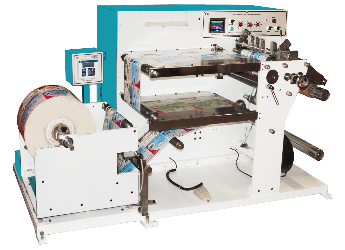 Label Missing Detection Machine (Online Slitting & Rewinding)