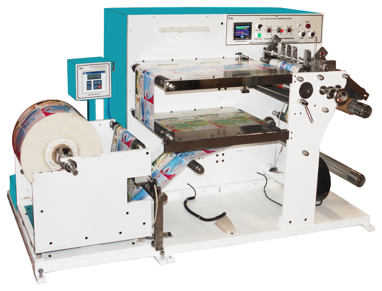 Label Missing Detection Machine (Online Slitting & Rewinding)